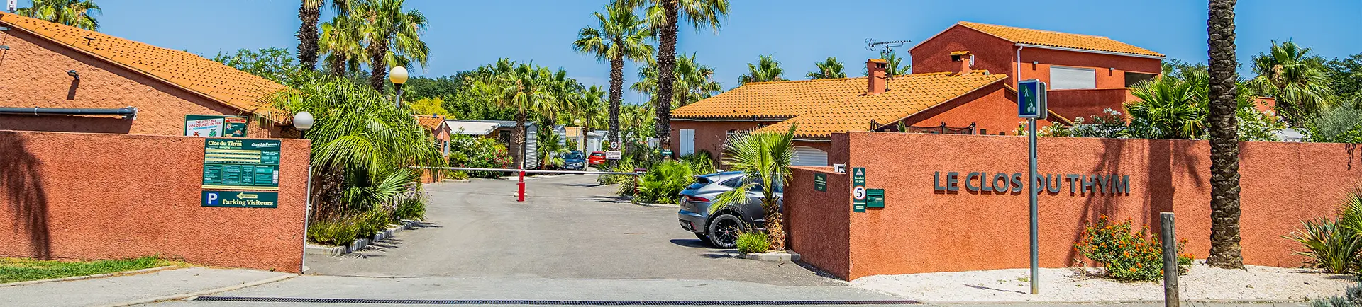 campsite le clos du thym contact access argeles-sur-mer