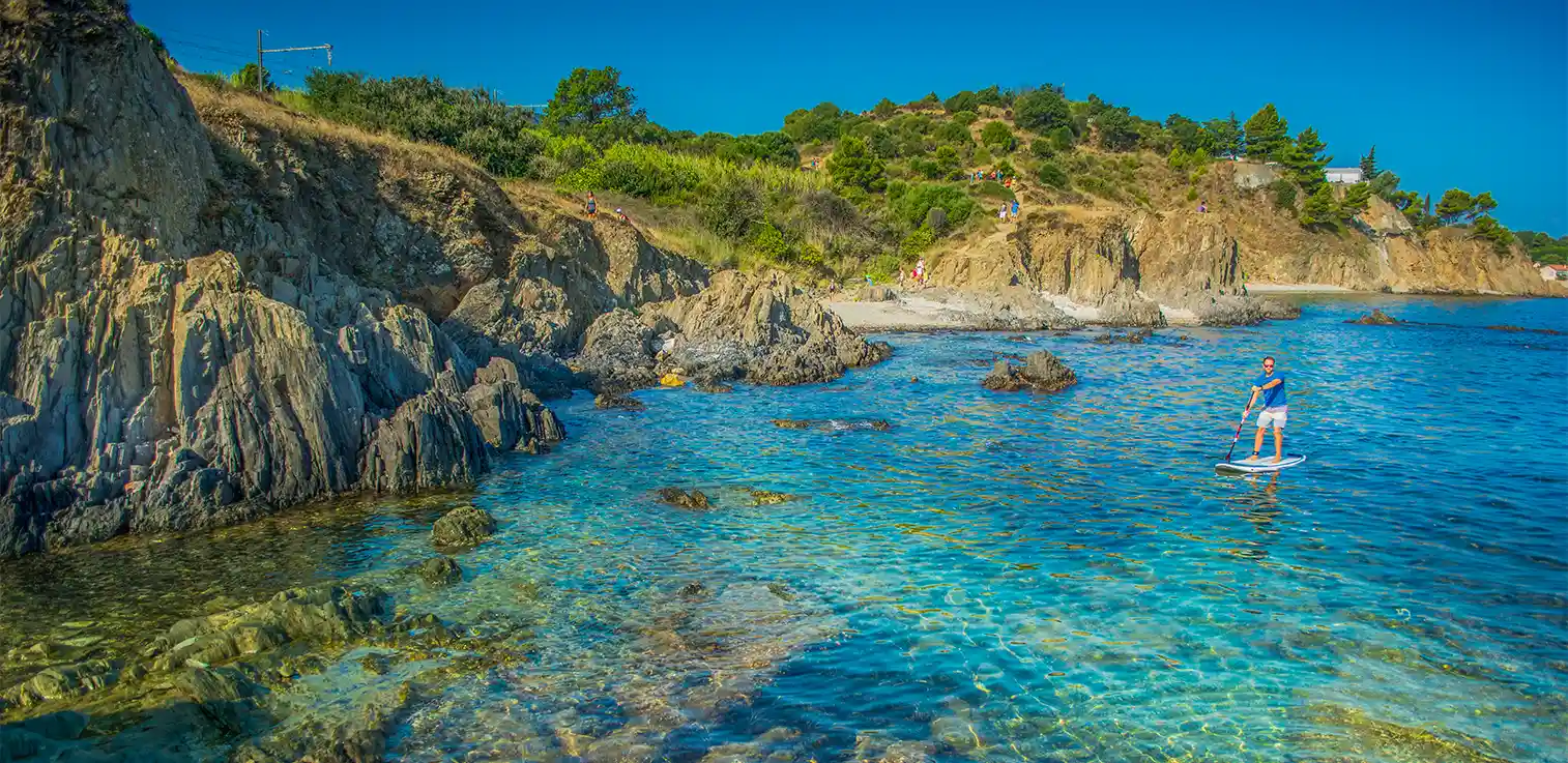 profitez de la plage et des activites nautiques d argeles sur mer a deux pas du camping