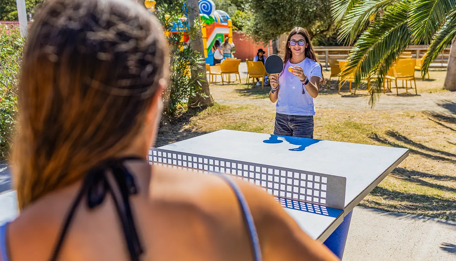 ping pong infrastructures sportives du camping